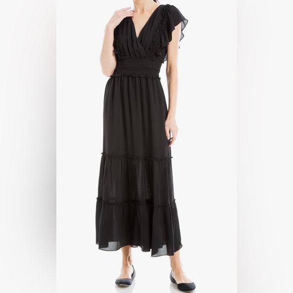max studio london Dresses & Skirts - Max Studio London Elegant Black Maxi Dress NWT size medium